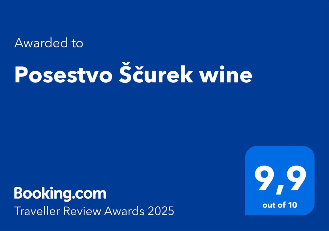 Posestvo Scurek Wine Bed and Breakfast Dobrovo Eksteriør billede