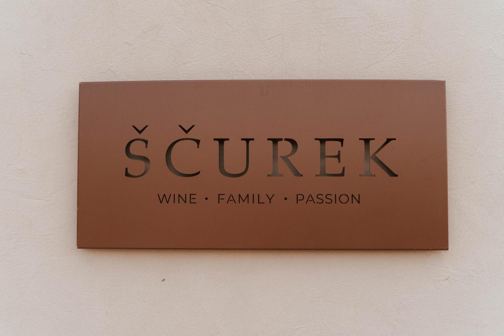 Posestvo Scurek Wine Bed and Breakfast Dobrovo Eksteriør billede